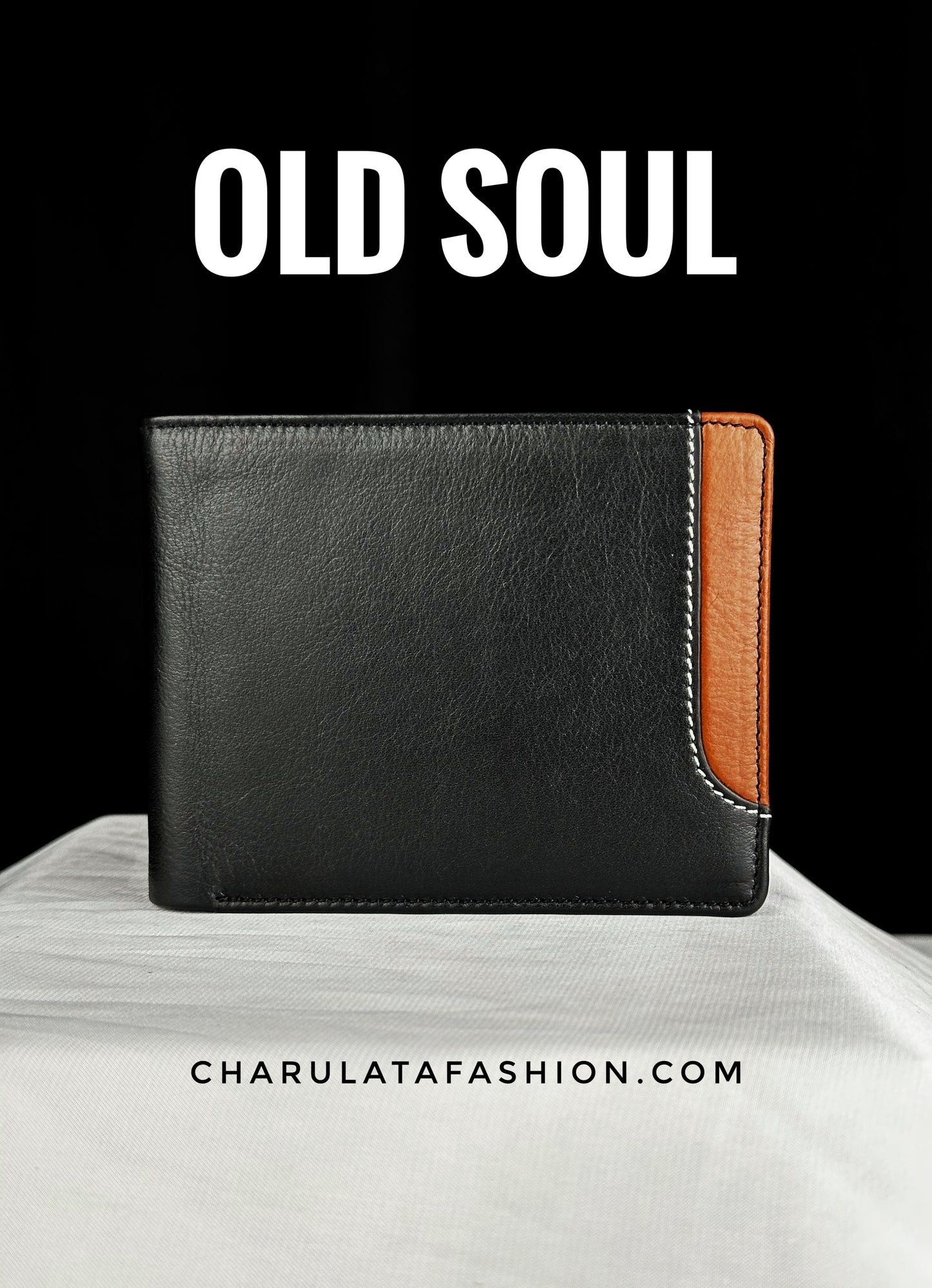 Old Soul (Bifold) Genuine Leather Wallet