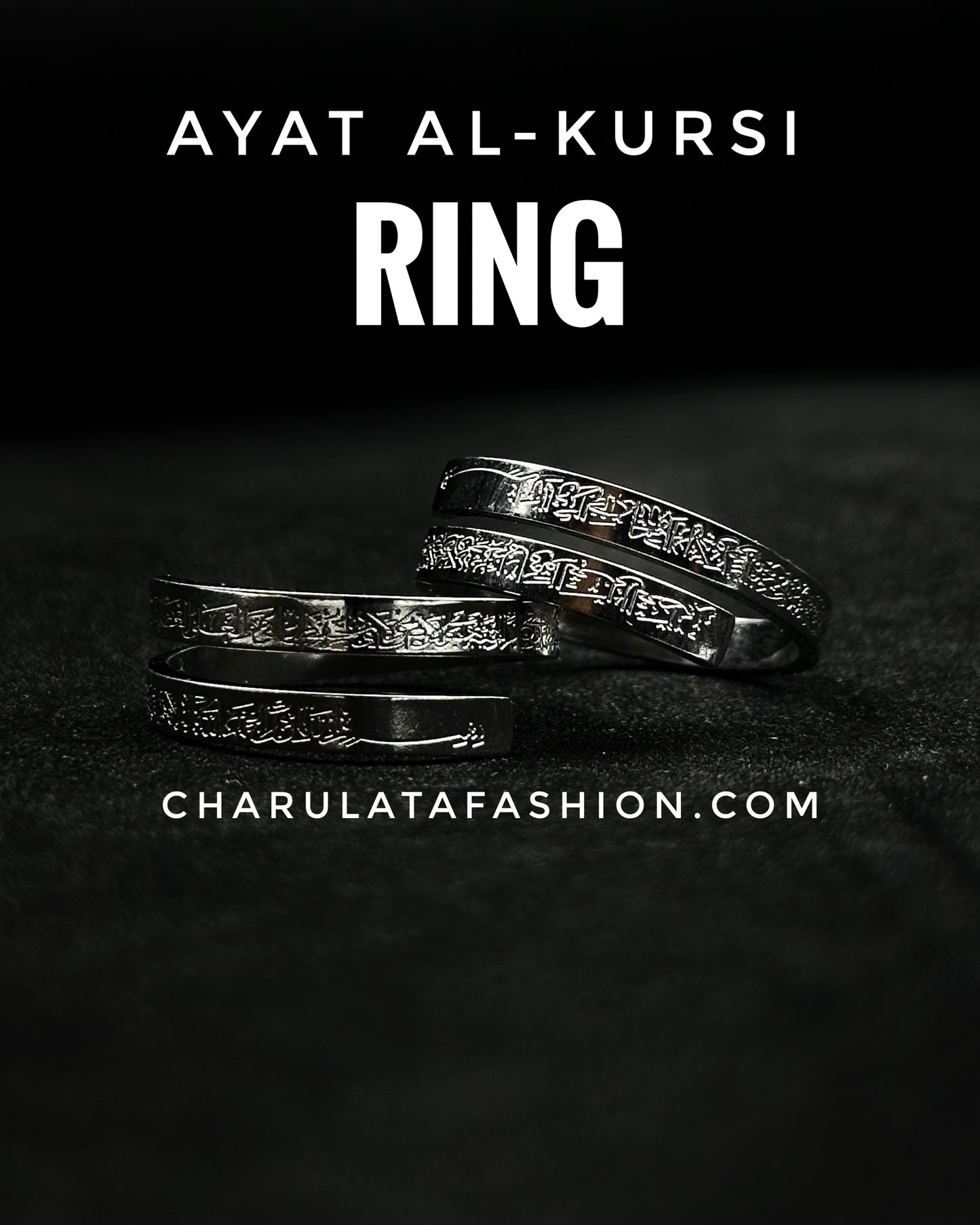 Ayat Al-Kursi Ring (Silver Edition)