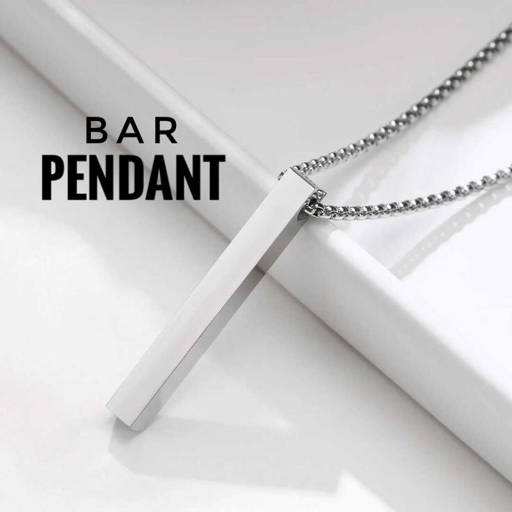 Bar Pendant(Silver Edition)