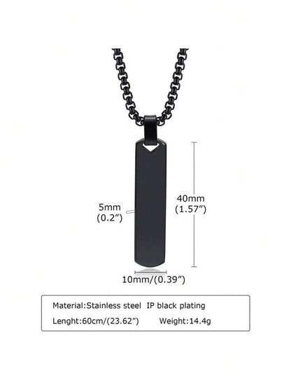 Mystic Bar Pendant(Black Edition)