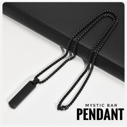 Mystic Bar Pendant(Black Edition)