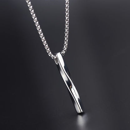 Orbit Twisted Pendant(Silver Edition)