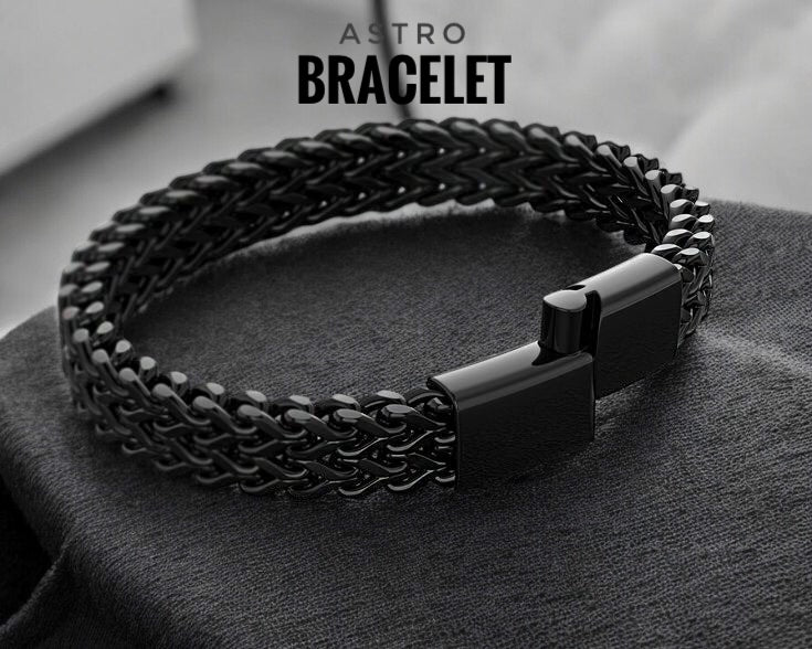 Astro Titanium Bracelet (Black Edition)